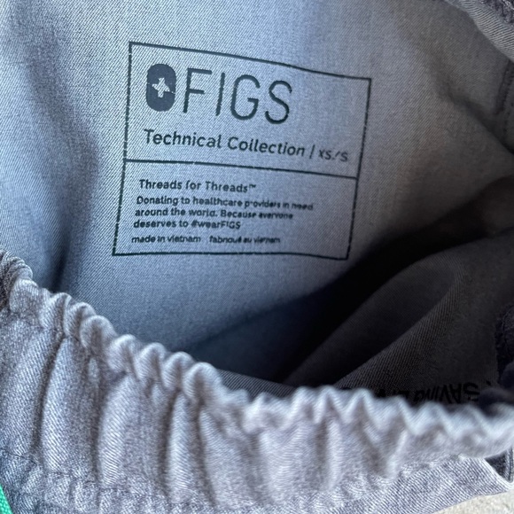 Figs men's scrub set 2 Chisec Three-Pocket Scrub Tops 1 tansen jogger XS nurse - Picture 4 of 8